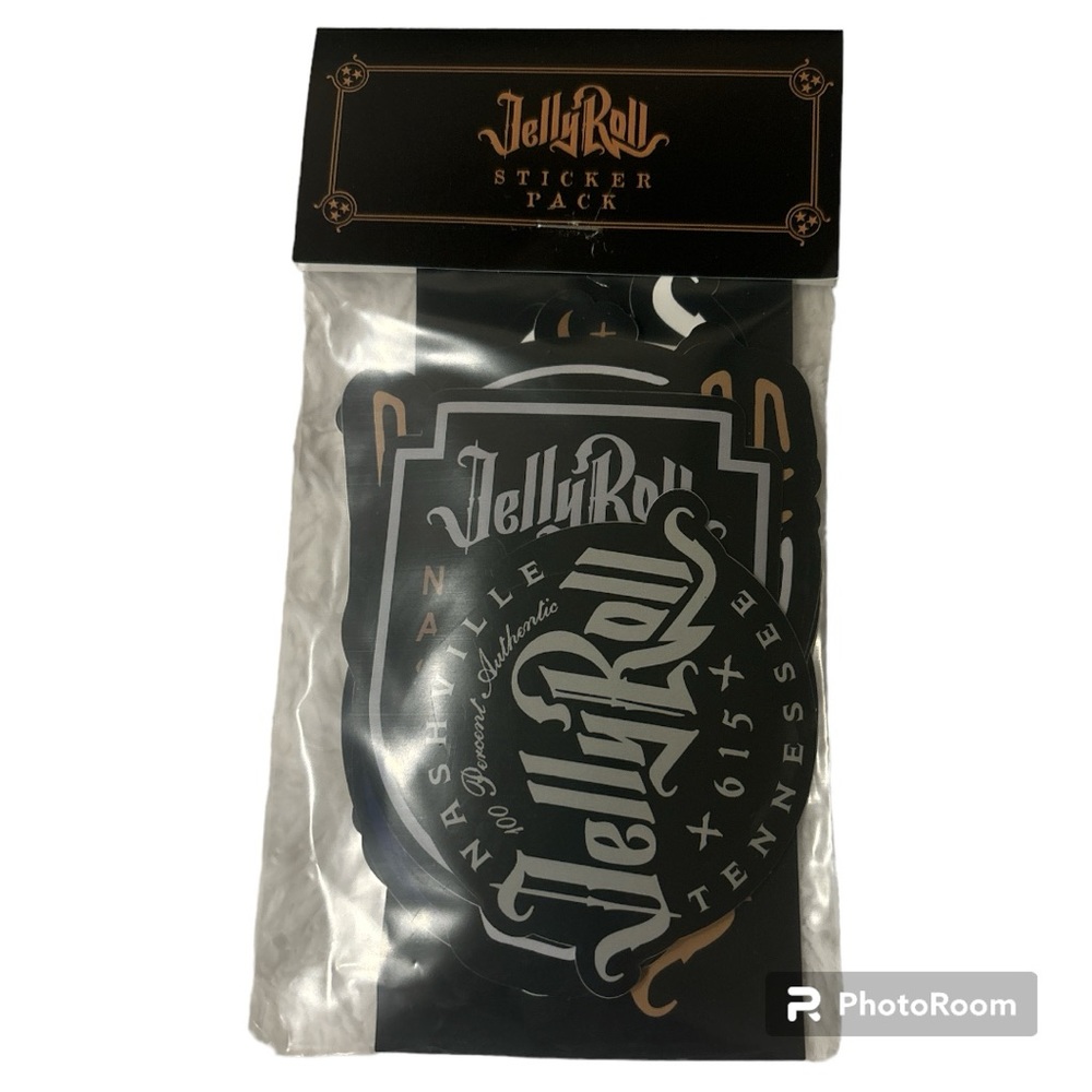 Jelly Roll 10pk 2023 Tour Sticker Collection